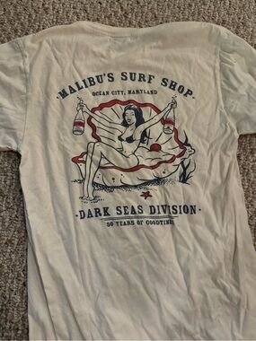 Ocean City Malibu’s white tee